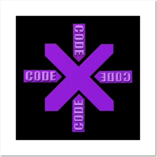 Code X Design Posters and Art